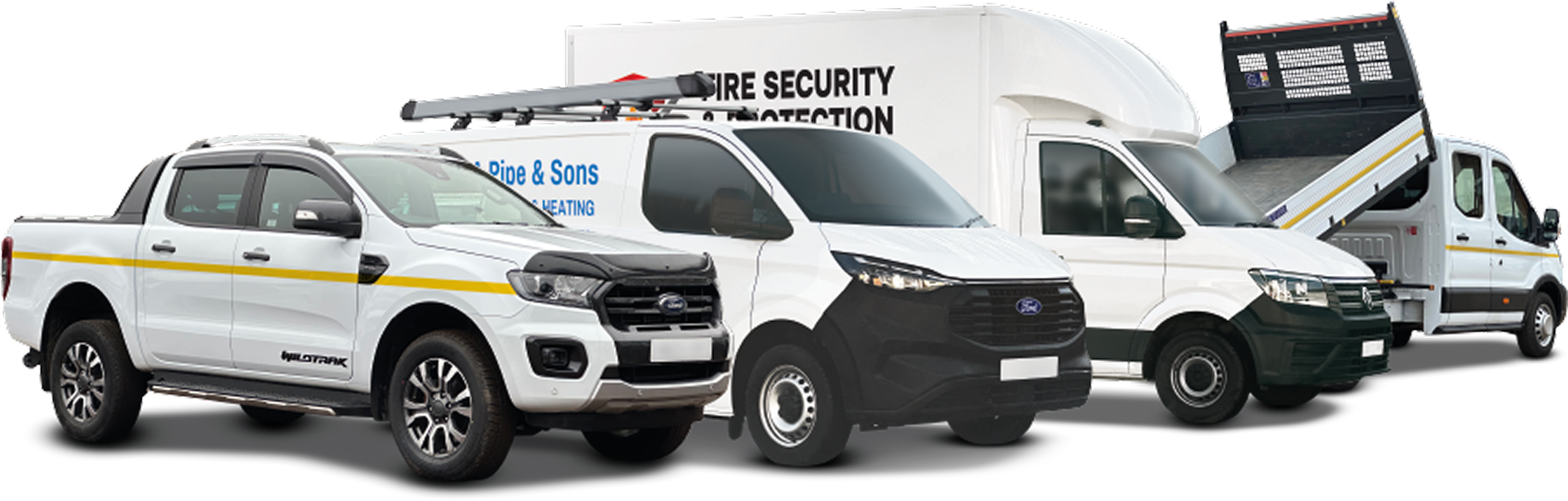 Herd Synergy fleet of commercial vehicles